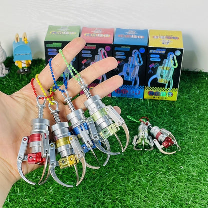 Alloy claw machine claw release keychain