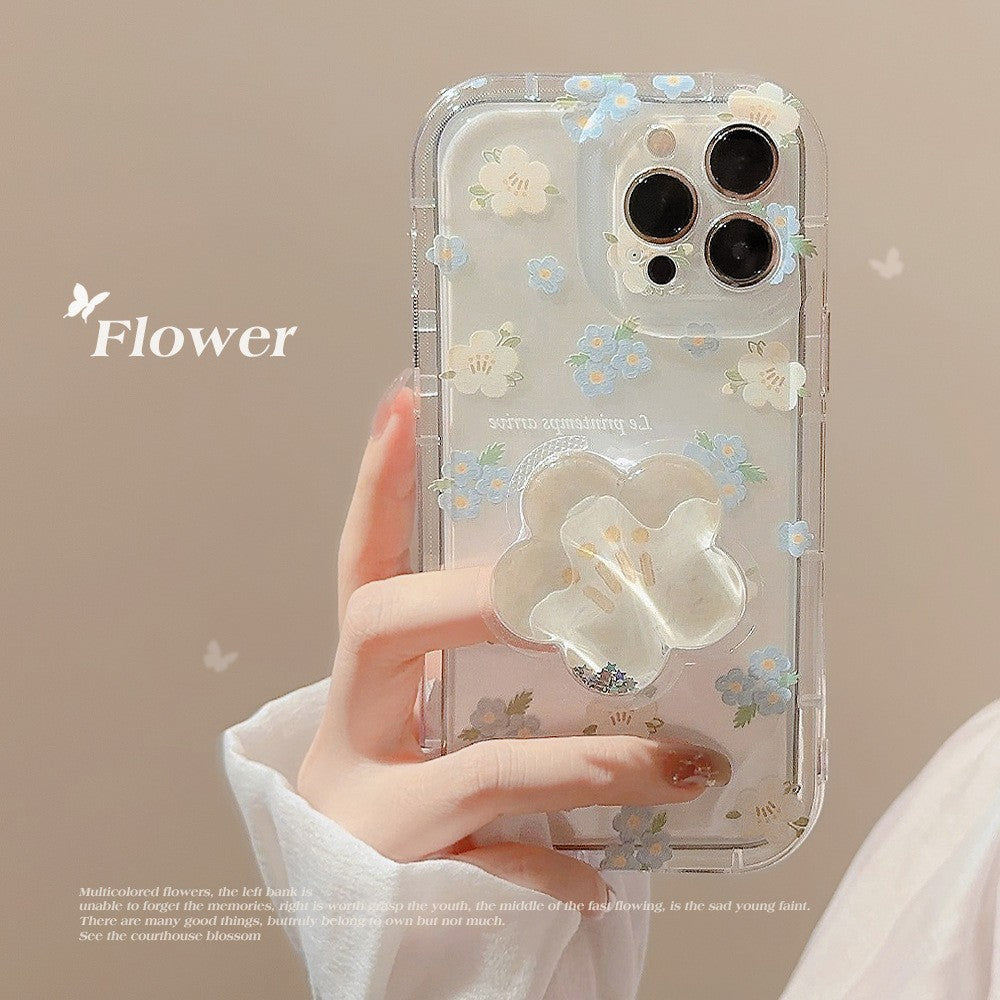 Floral Phone Cases with Flower Grip