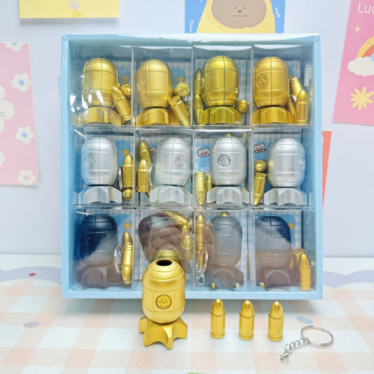 24 in a box launch missile pendant rotating pressure relief toy
