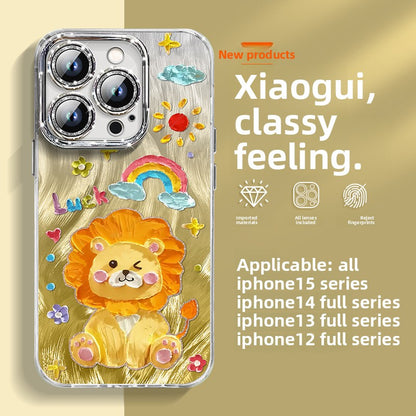 Camlet Happy Dumbo phone case glitter with lens film