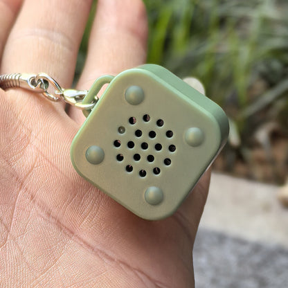 Sound glowing frog button pinching fun rechargeable stress relief toy