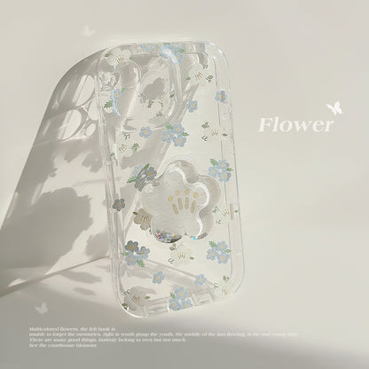 Floral Phone Cases with Flower Grip