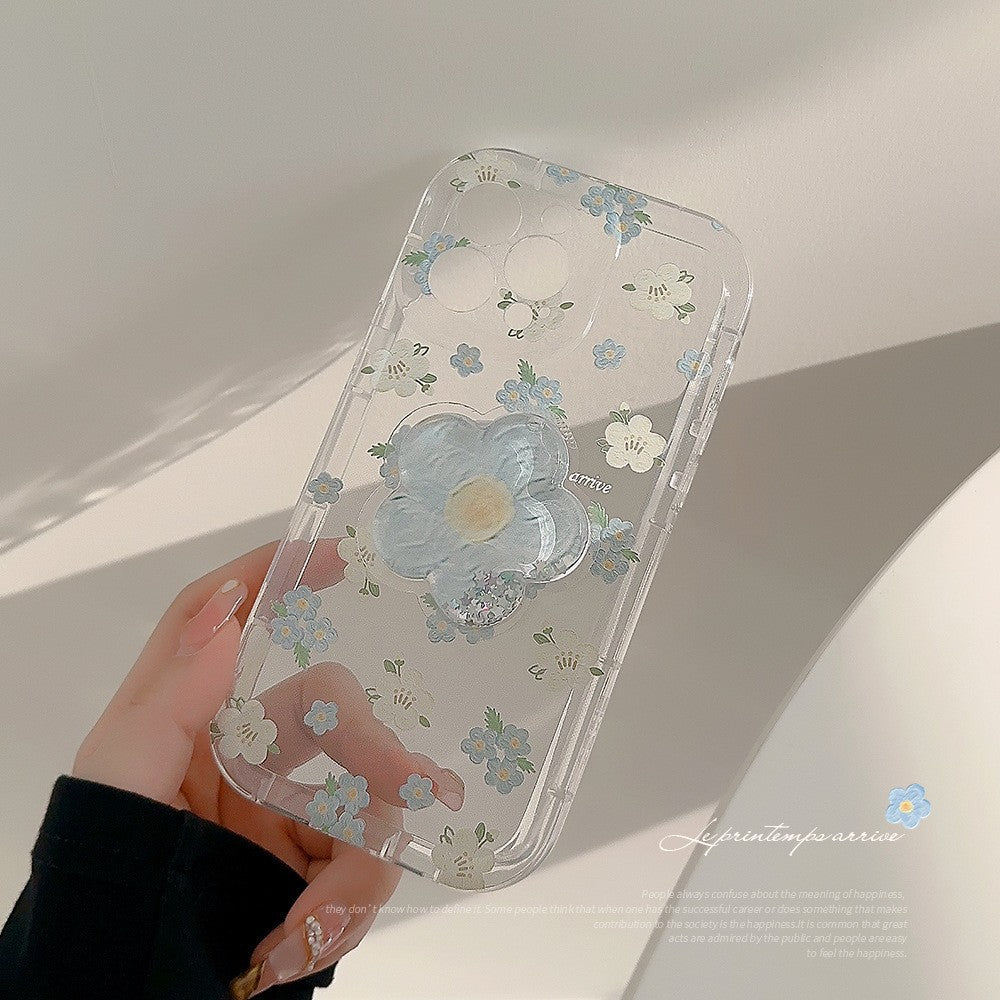 Floral Phone Cases with Flower Grip