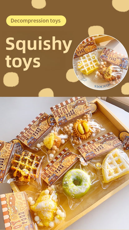 Food grade ultra-soft pinch joy decompression toy blind box