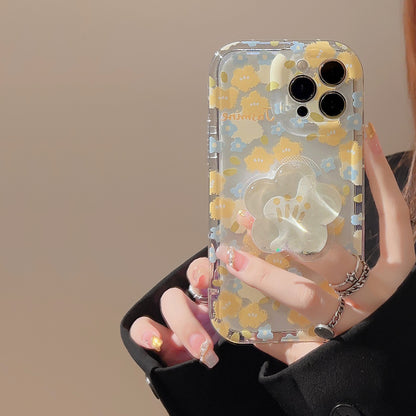 Floral Phone Cases with Flower Grip