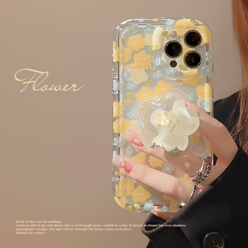 Floral Phone Cases with Flower Grip