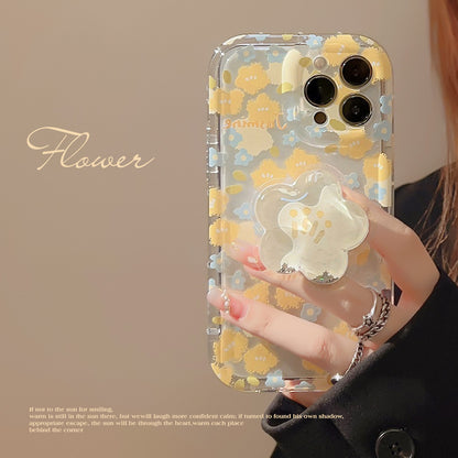 Floral Phone Cases with Flower Grip
