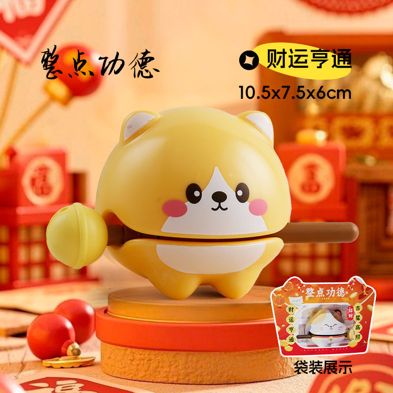 Chicken you are too beautiful wooden fish decompression creative toys