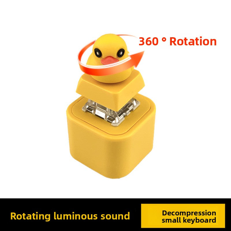 Sound glowing frog button pinching fun rechargeable stress relief toy