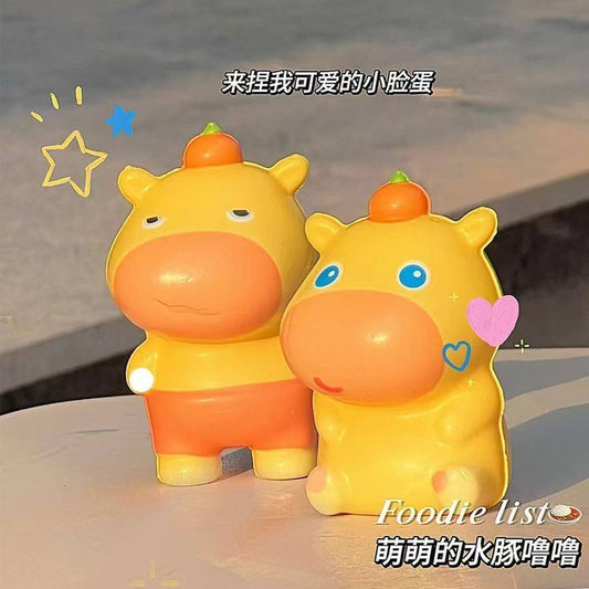 Capybara Lulu pinch fun slow rebound  decompressing trendy toys