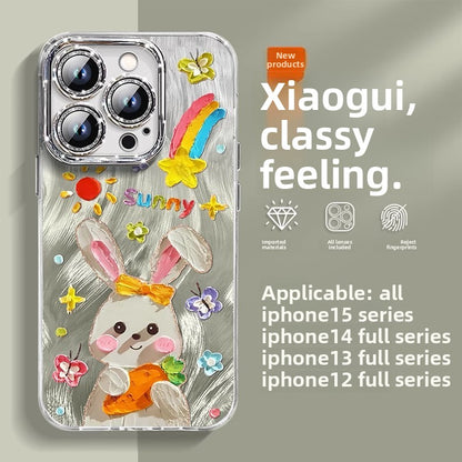 Camlet Happy Dumbo phone case glitter with lens film