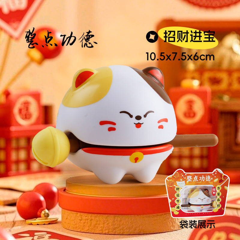 Chicken you are too beautiful wooden fish decompression creative toys
