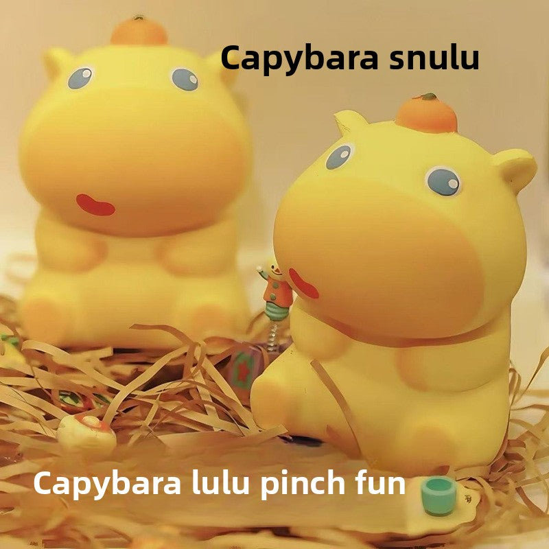 Capybara Lulu pinch fun slow rebound  decompressing trendy toys