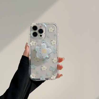 Floral Phone Cases with Flower Grip