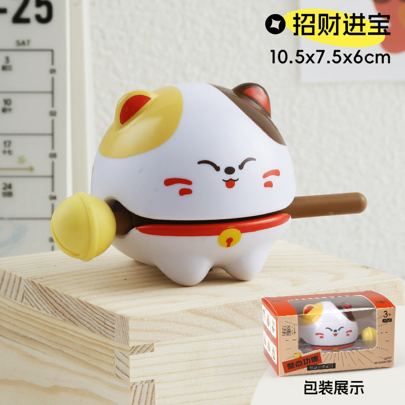 Chicken you are too beautiful wooden fish decompression creative toys