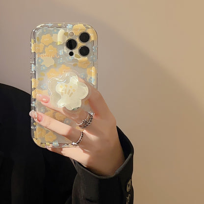 Floral Phone Cases with Flower Grip