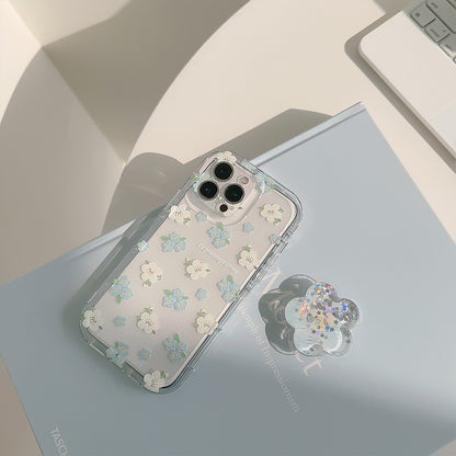 Floral Phone Cases with Flower Grip