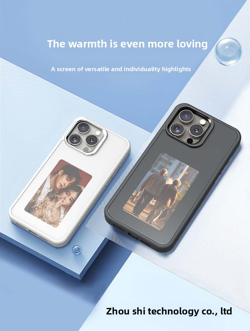Creative AI Personalized Smart NFC Ink Screen Phone Case
