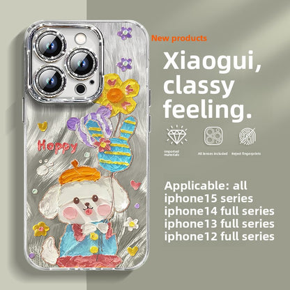 Camlet Happy Dumbo phone case glitter with lens film
