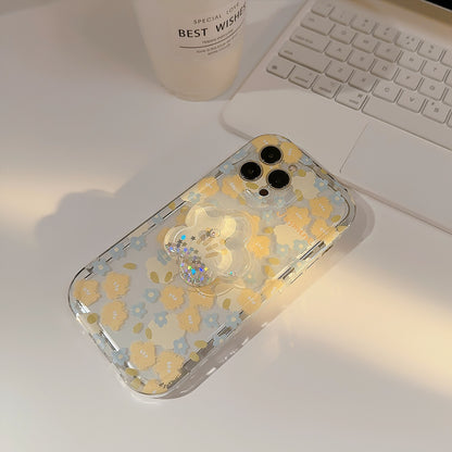 Floral Phone Cases with Flower Grip
