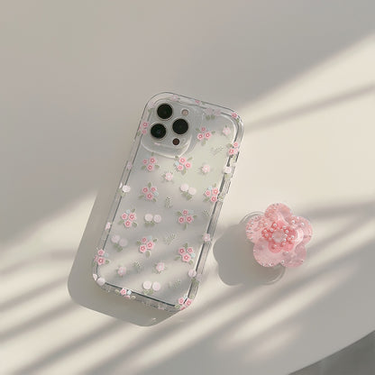 Floral Phone Cases with Flower Grip