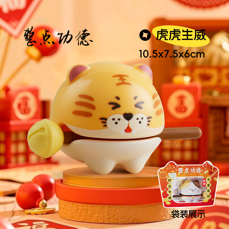 Chicken you are too beautiful wooden fish decompression creative toys