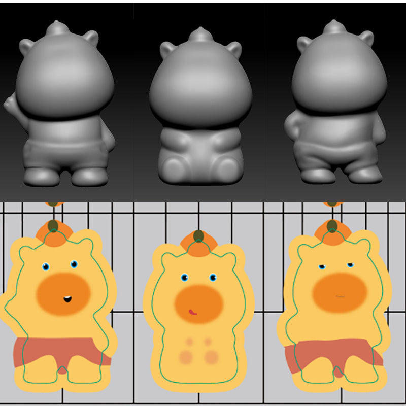 Capybara Lulu pinch fun slow rebound  decompressing trendy toys