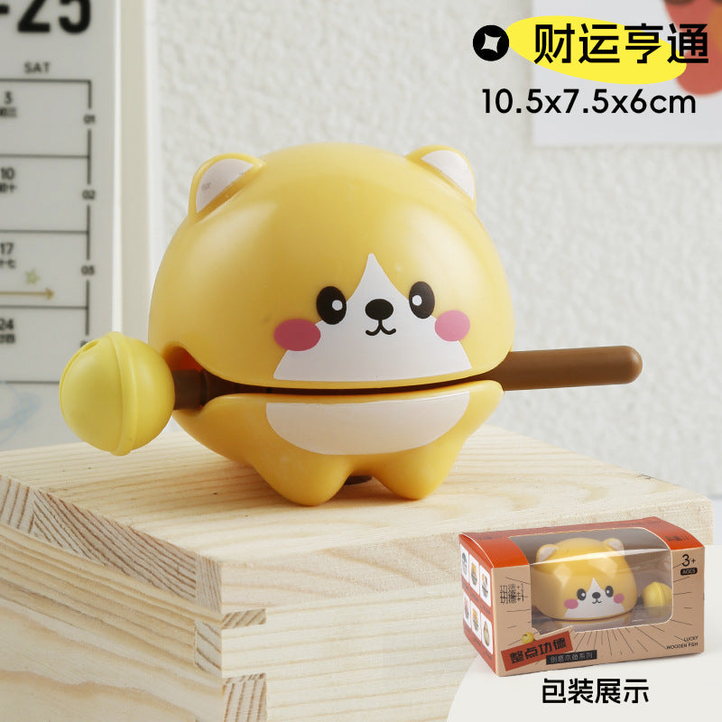 Chicken you are too beautiful wooden fish decompression creative toys
