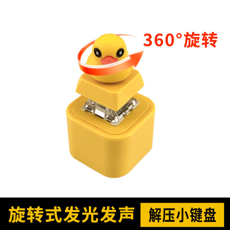 Sound glowing frog button pinching fun rechargeable stress relief toy
