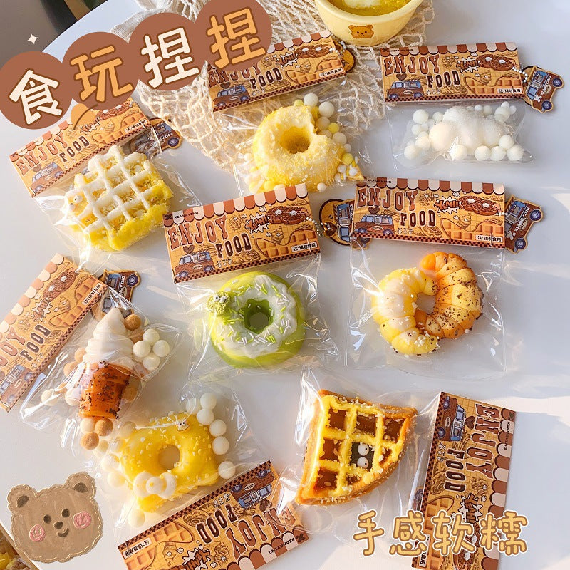 Food grade ultra-soft pinch joy decompression toy blind box