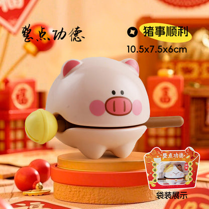 Chicken you are too beautiful wooden fish decompression creative toys