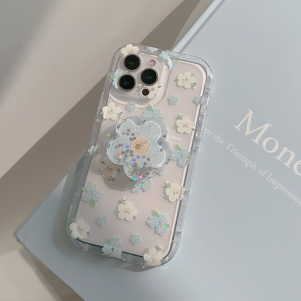 Floral Phone Cases with Flower Grip