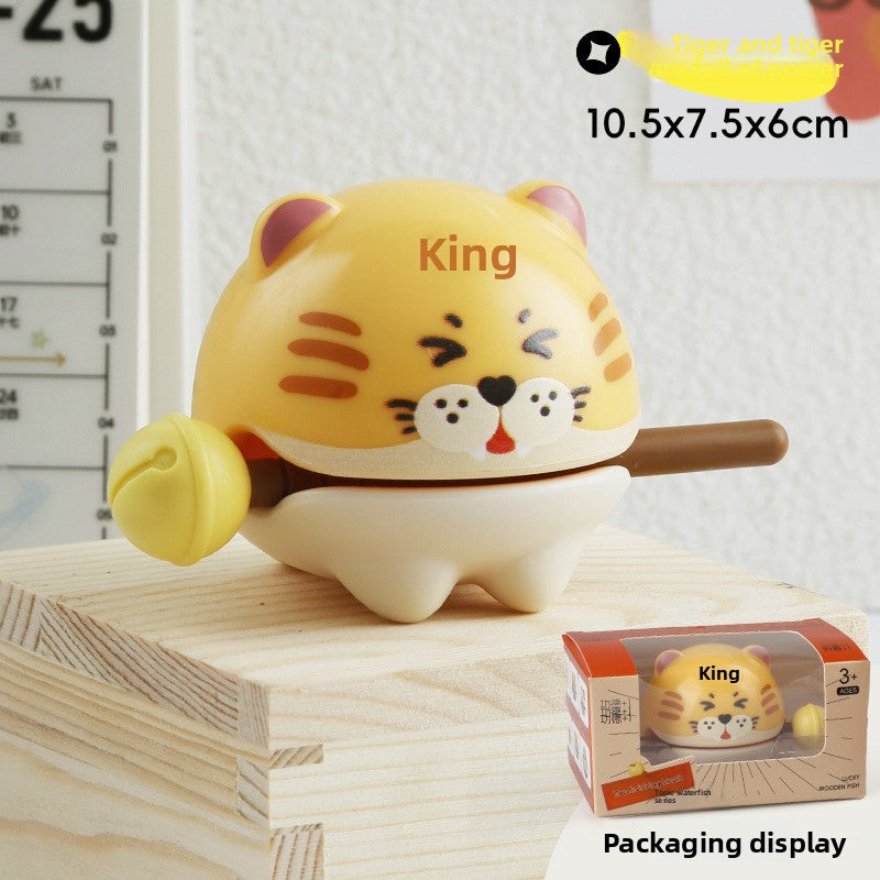 Chicken you are too beautiful wooden fish decompression creative toys