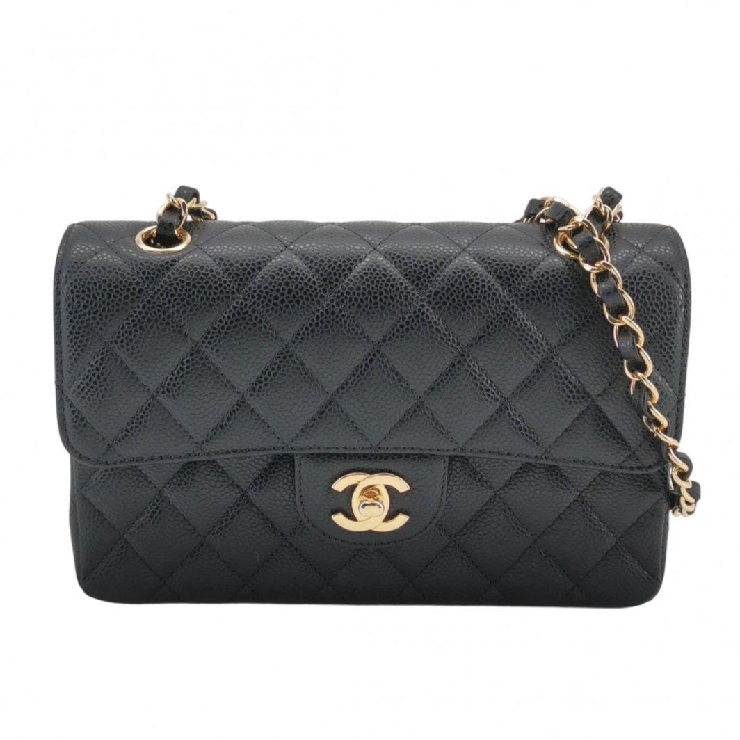 Chanel Classic Flap Size Small Black