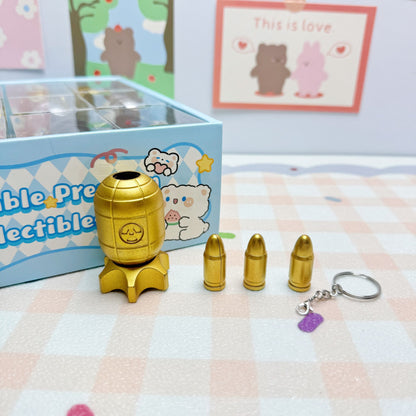 24 in a box launch missile pendant rotating pressure relief toy