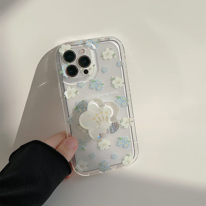 Floral Phone Cases with Flower Grip