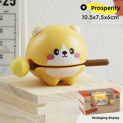 Chicken you are too beautiful wooden fish decompression creative toys