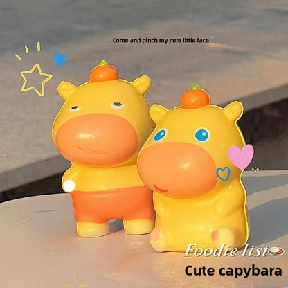 Capybara Lulu pinch fun slow rebound  decompressing trendy toys