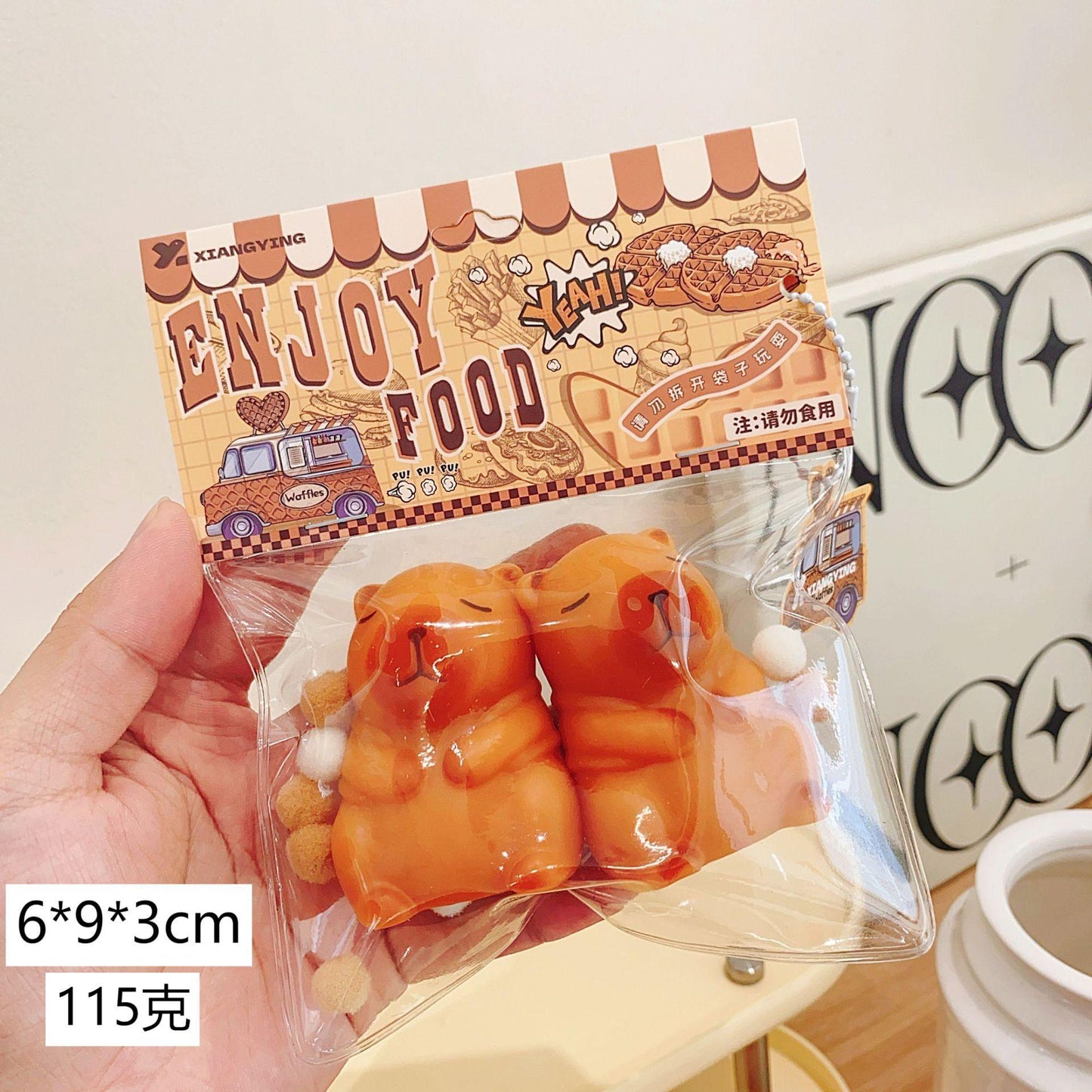 Food grade ultra-soft pinch joy decompression toy blind box