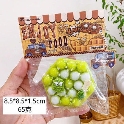 Food grade ultra-soft pinch joy decompression toy blind box