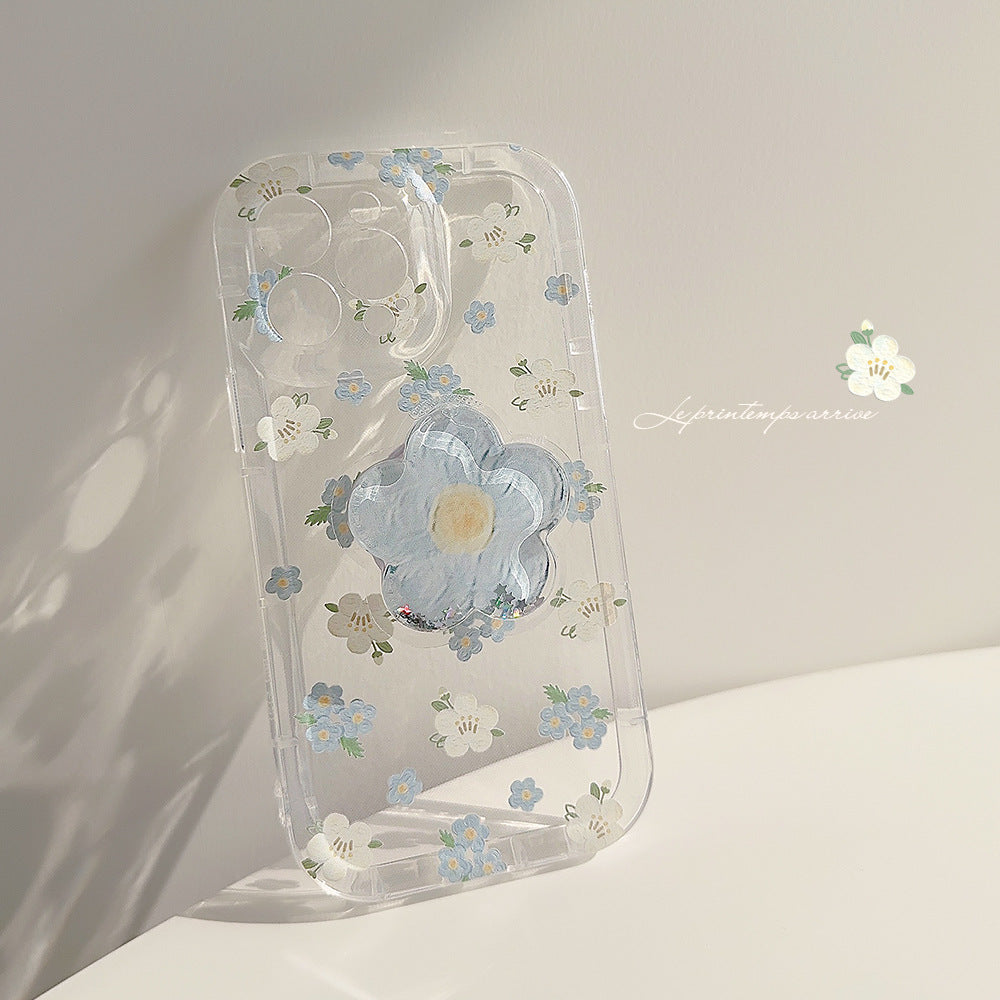 Floral Phone Cases with Flower Grip