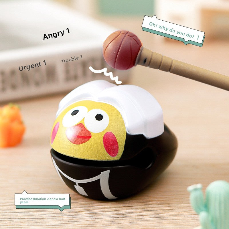 Chicken you are too beautiful wooden fish decompression creative toys