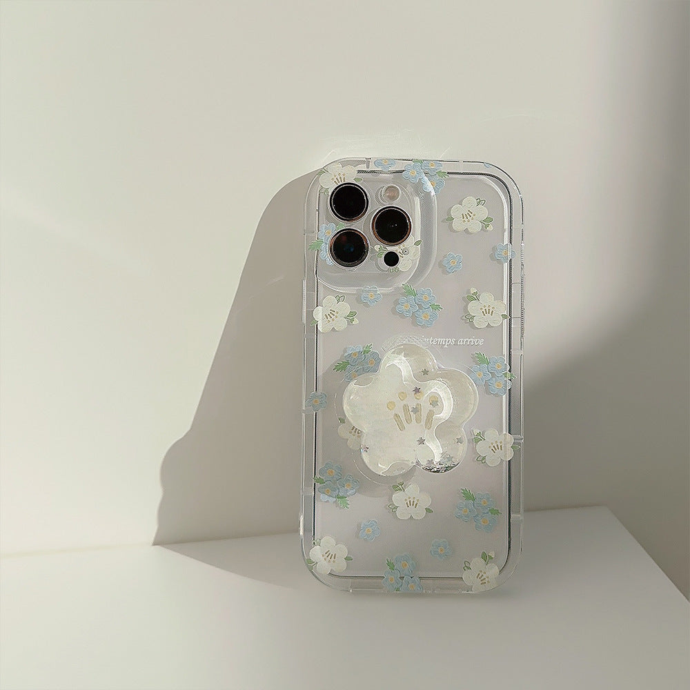 Floral Phone Cases with Flower Grip