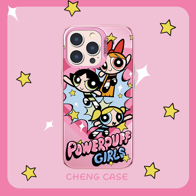 Cute Powerpuff Girls phone case