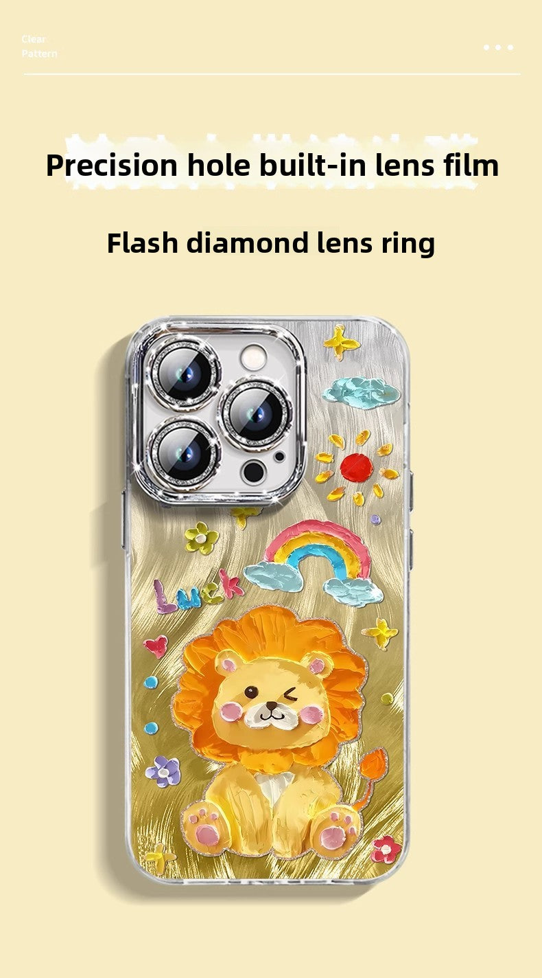 Camlet Happy Dumbo phone case glitter with lens film