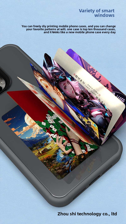 Creative AI Personalized Smart NFC Ink Screen Phone Case