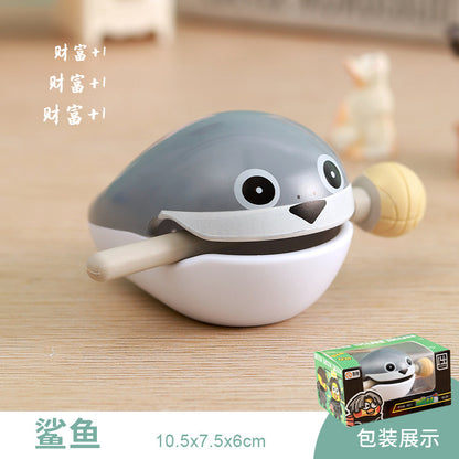 Chicken you are too beautiful wooden fish decompression creative toys