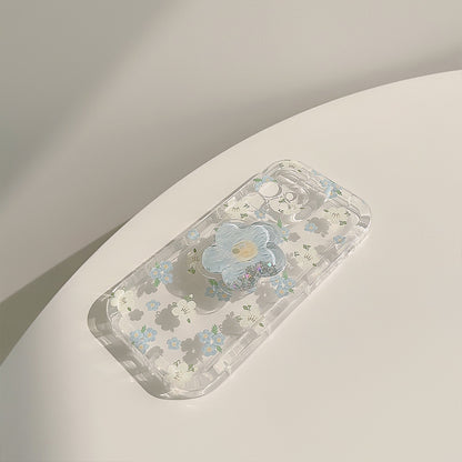 Floral Phone Cases with Flower Grip
