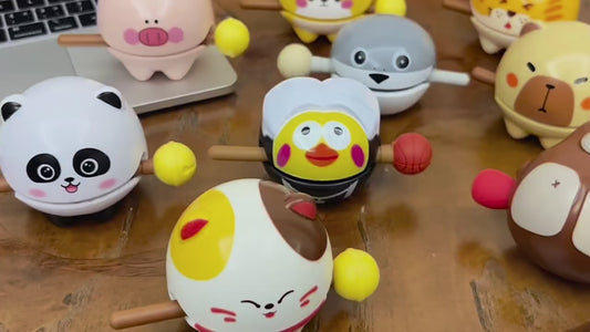 Chicken you are too beautiful wooden fish decompression creative toys